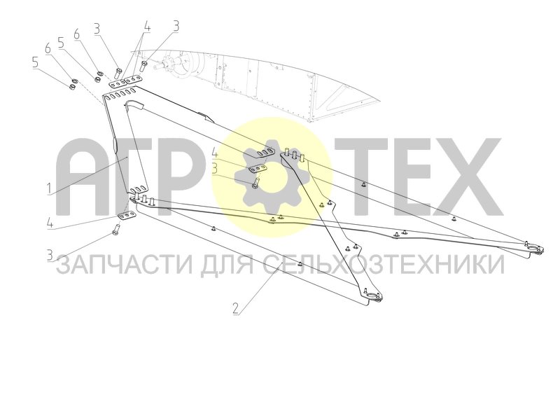 Чертеж Диагонали (161.11.11.000Ф)